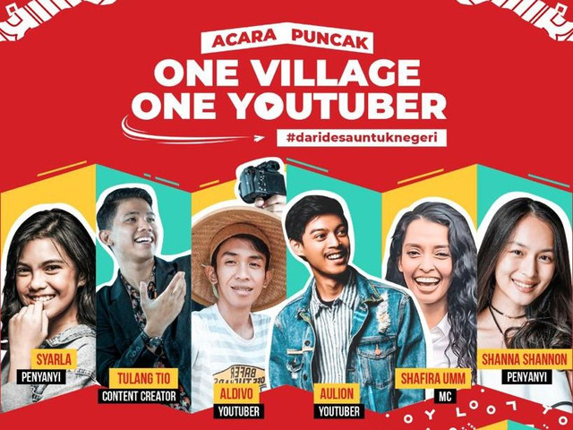 (LPK) GeTI Incubator menggelar acara puncak program One Village One YouTuber (OVOY). Foto: Istimewa