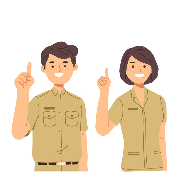 Foto ilustrasi PNS. Freefik.com