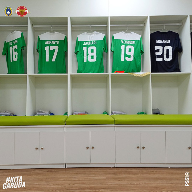Jersey Timnas U-23 saat menghadapi Vietnam di SEA Games 2021. Foto: PSSI