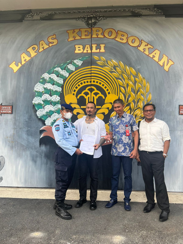 Jerinx dipindahkan ke LP Kerobokan Bali. Foto: Dok. Istimewa