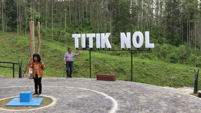 Suasana titik nol IKN, Jumat (18/3/2022). Foto: Agaton Kenshanahan/kumparan