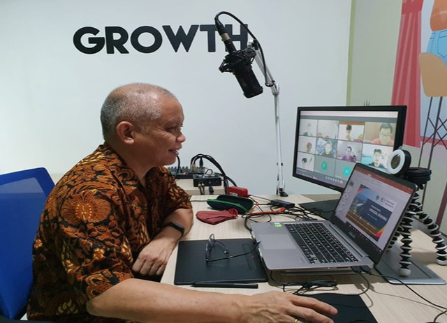 Virtual Teaching Booth (VTB) yang dihadirkan UK Petra untuk mengakomodasi sivitasnya dalam pelaksanaan Kegiatan Belajar Mengajar (KBM) secara daring. Foto-foto: Humas UK Petra