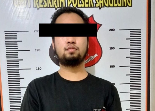 Tersangka YH, oknum karyawan Alfamart yang menggondol duit perusahaan sebesar Rp 45 juta. (Foto: ist/batamnews)