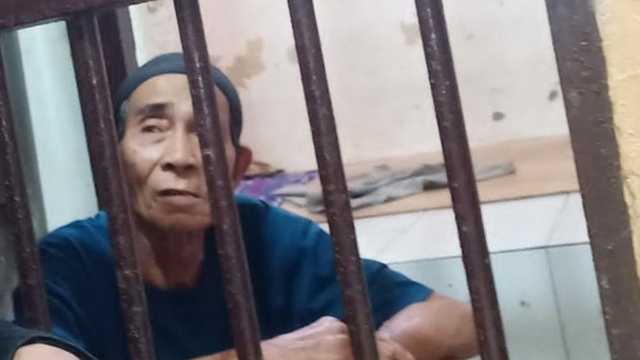 Kasmito pria paruh baya yang kini mendekam di rutan Polres Demak lantaran diduga melakukan penganiayaan.
 Foto: Dok. Istimewa
