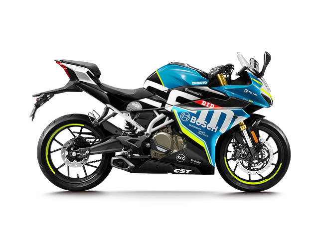 CFMoto 250SR, lawan Yamaha R25 dan Kawasaki Ninja RR Mono. Foto: CFMoto