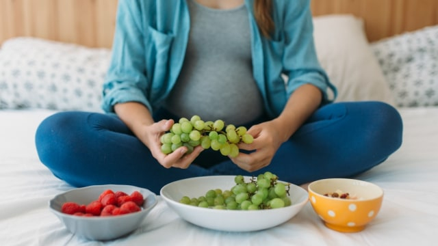 Ilustrasi gizi ibu hamil. Foto: Shutterstock