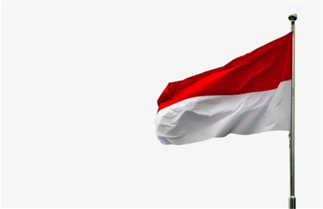 Ilustrasi bendera negara Indonesia. Foto: Freepik