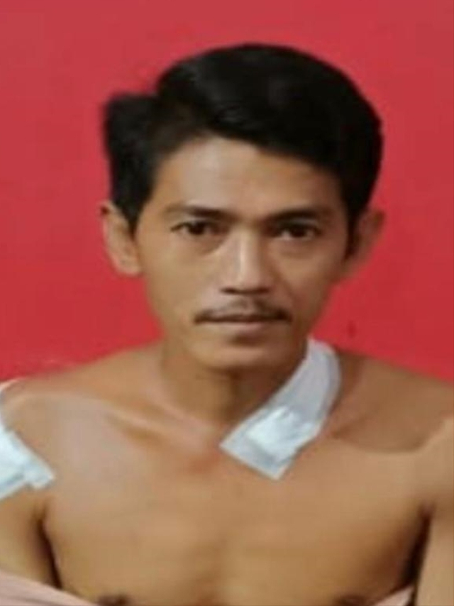Marjanii, pelaku pencuri ikan di kolam yang dijaga Kasmito (74) di Demak. Foto: Dok. Istimewa