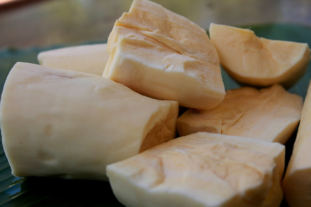 Singkong merupakan bahan makanan yang mengandung karbohidrat. Foto: Pixabay