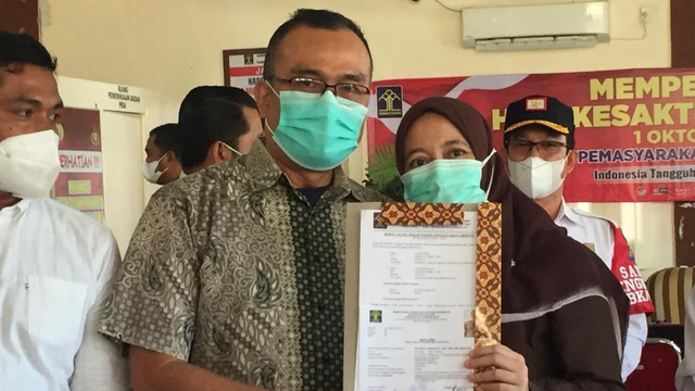 Dosen Unsyiah Saiful Mahdi bebas dari Lapas Kelas II A Banda Aceh. Foto: Zuhri Noviandi/kumparan