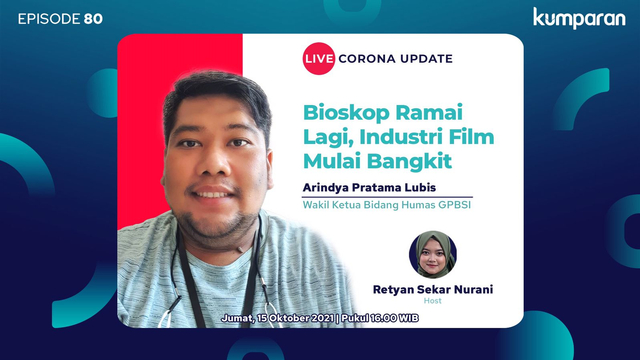 Live Corona Update 15 Oktober 2021. Foto: kumparan