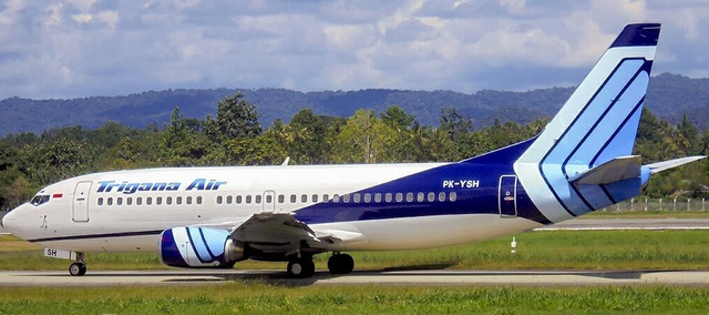 Pesawat Trigana Air. Foto: Trigana Air