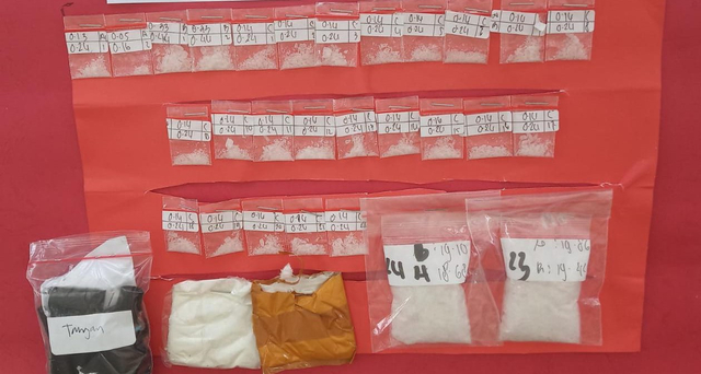 Barang-bukti sabu yang siap diedarkan - IST