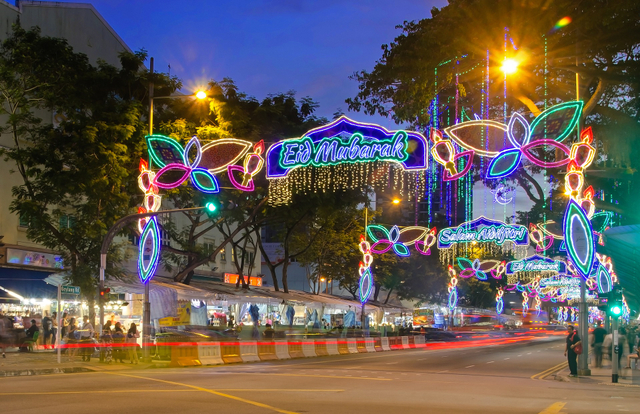 Suasana Ramadhan dan Idulfitri di Geylang Serai. Foto: Pixabay