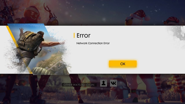Tampilan FF Error (Sumber: Free Fire)