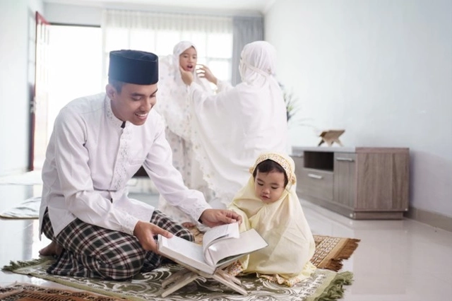 Ilustrasi doa untuk anak dan keluarga, sumber gambar: https://www.freepik.com/