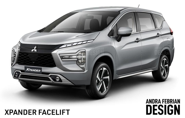 Foto Olah Digital Mitsubishi Xpander Facelift karya Andra Febrian. Foto: dok. Andra Febrian