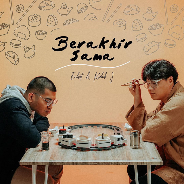 Lirik lagu Berakhir Sama - Eclat Story & Kaleb J. Foto: Instagram @eclatstory