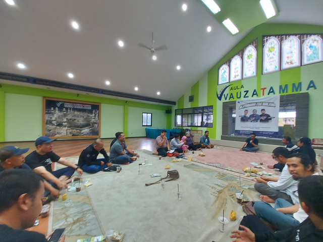 Silaturahmi di Vauza Tamma Hijam, Kota Malang.