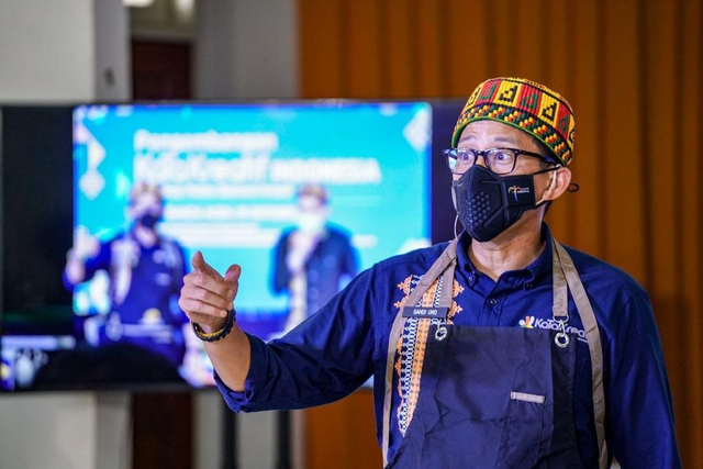Sandiaga Uno saat memberikan sambutan di Aceh. Dokumentasi: Istimewa