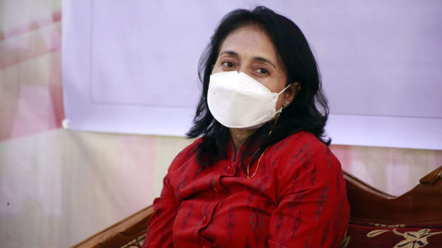Menteri Pemberdayaan Perempuan dan Perlindungan Anak (PPPA), I Gusti Ayu Bintang Darmawati, yang juga dikenal sebagai Bintang Puspayoga