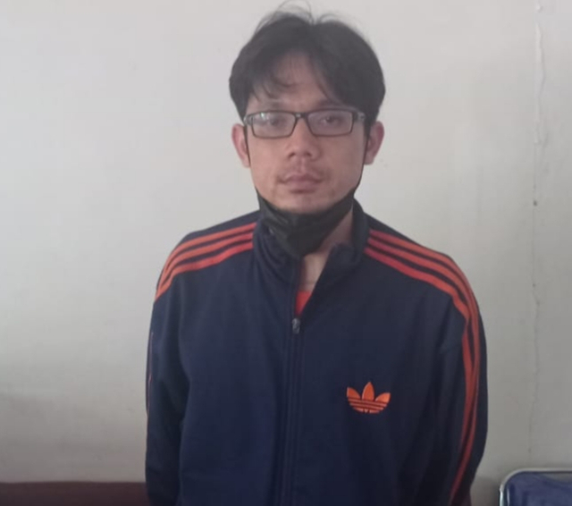 Martono diamakan Satreskrim polres Bangka Tengah. (Ist)