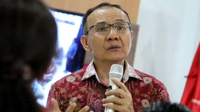 Ketua Satgas Waspada Investasi OJK Tongam Lumban Tobing. Foto: Jessica Helena Wuysang/ANTARA FOTO