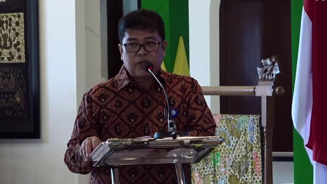 Deputi Direktur Kantor Perwakilan Bank Indonesia DIY, Teguh Setiadi. Foto: Widi Erha Pradana