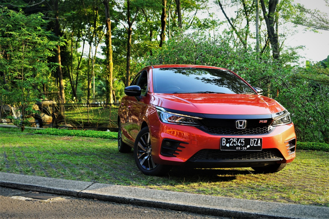 Eksterior Honda City Hatchback RS. Foto: Muhammad Ikbal/kumparan