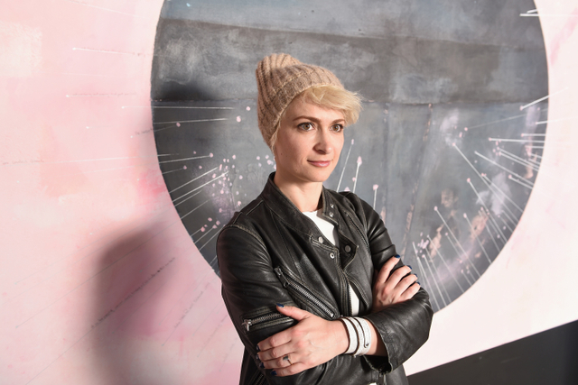 Halyna Hutchins menghadiri SAGindie Sundance Filmmakers Reception di Cafe Terigo, Park City, Utah, pada 28 Januari 2019. Foto: Fred Hayes/Getty Images