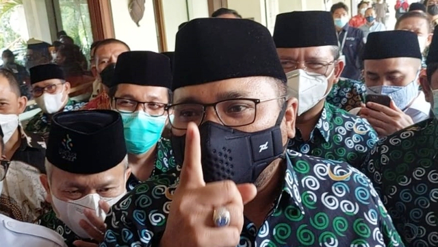 Menteri Agama, Yaqut Cholil Qoumas di Solo, Senin (25/10). Foto: Dok. Istimewa