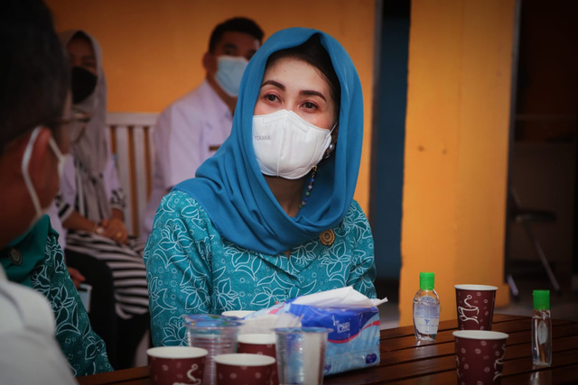 Istri Bupati Musi Banyuasin, Thia Yufanda. (foto: istimewa)