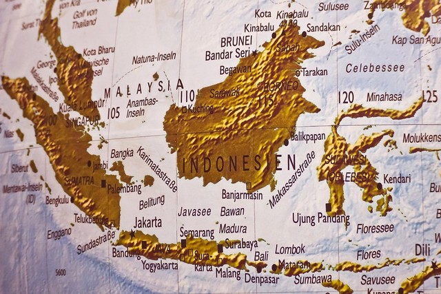 Peta Indonesia. Foto: Pixabay