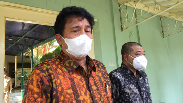 Kepala Badan Pembinaan Ideologi Pancasila (BPIP) Yudian Wahyudi  di Kepatihan Pemda DIY, Senin (25/10). Foto: Arfiansyah Panji Purnandaru/kumparan