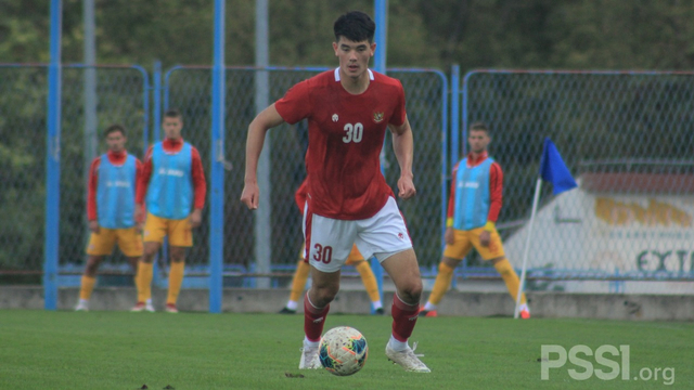 Elkan Baggott bersama Timnas U-19.
 Foto: PSSI