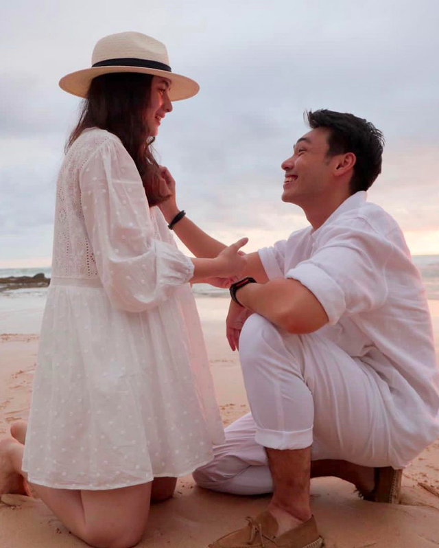 Chelsea Islan dan Rob Clinton Kardinal. Foto: Instagram @elizabethkardinal.
