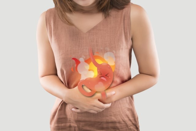 Ilustrasi asam lambung naik. Foto: Pixabay
