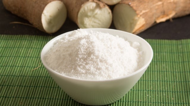 Tepung tapioka adalah tepung yang terbuat dari singkong. Foto: Freepik