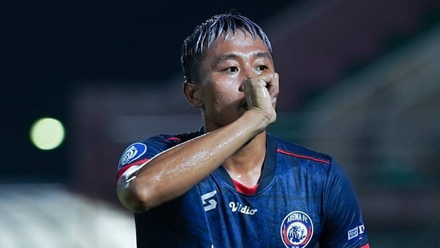 Arema vs Persita di Liga 1. Foto: Instagram/@aremafcofficial