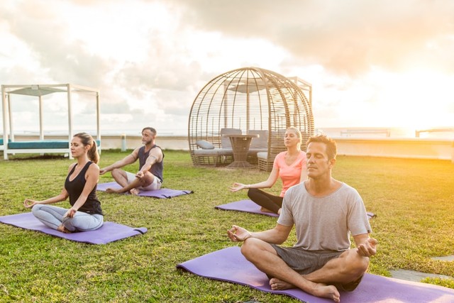 Ilustrasi pendiri ajaran yoga adalah Foto: Unsplash