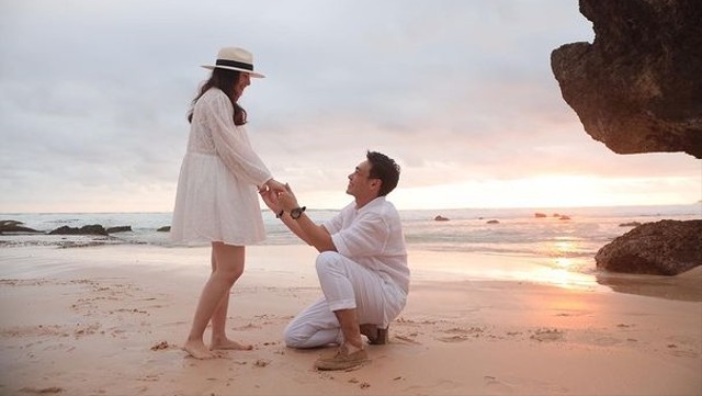 Chelsea Islan dan Rob Clinton. Foto: Instagram/@robclintonkardinal