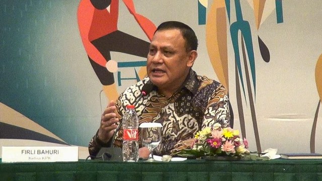 Ketua KPK Firli Bahuri mengikuti Raker KPK di Hotel Bintang 5 di Yogyakarta. Foto: KPK