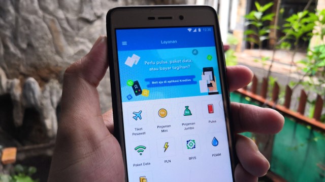 Aplikasi Kredivo Foto: Bianda Ludwianto/kumparan