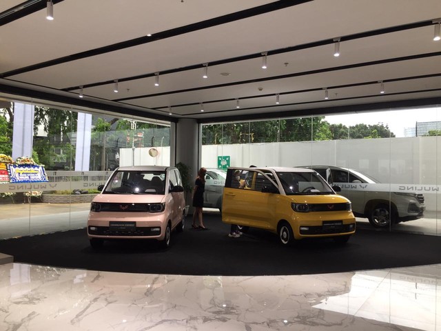 Wuling Centre pertama di Indonesia. Foto: Muhammad Ikbal/kumparan