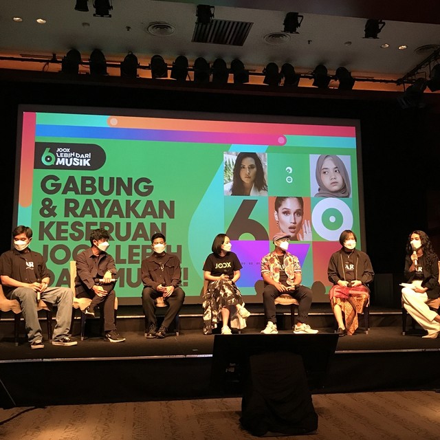 Konferensi pers JOOX dok Afifa Inak/kumparan