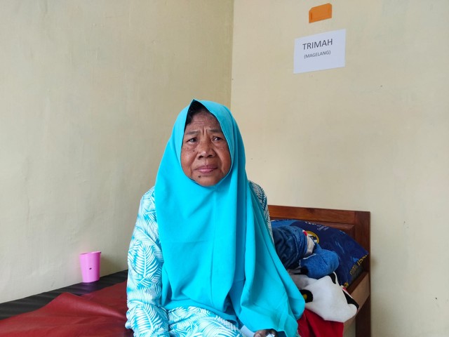 Trimah yang kini berada di Griya Lansia Husnul Khatimah di Kabupaten Malang. Foto: istimewa