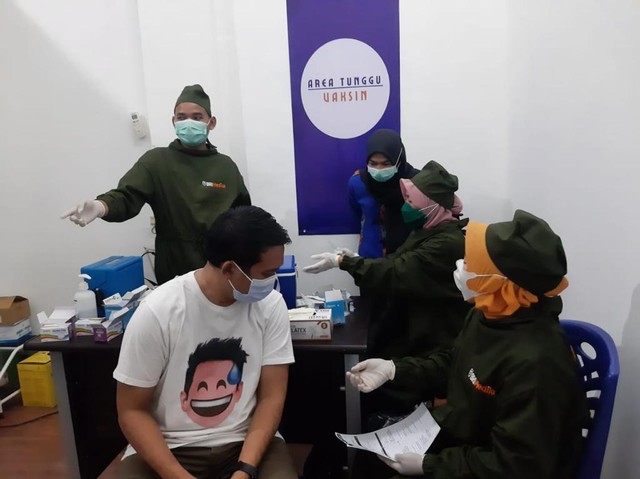 BRI Selenggarakan Program Bantuan Vaksinasi COVID-19. Foto: Dok. BRI