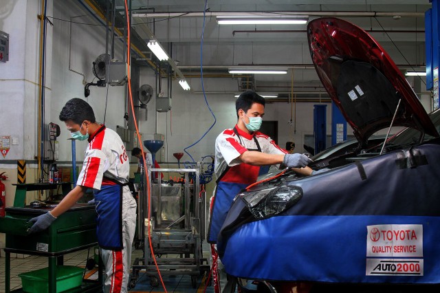 Ilustrasi servis mobil di Auto2000. Foto: istimewa