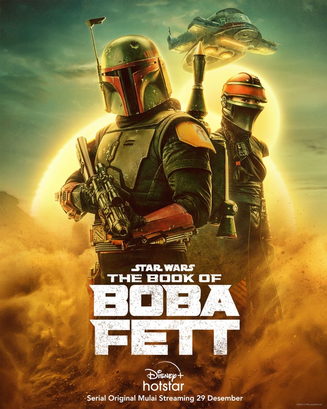 poster The Book of Boba Fett. Foto: Dok. Disney Plus Hotstar