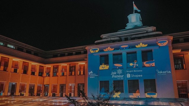 Malam apresiasi Jakpreneur Fest 2021 di Museum Bank Indonesia. Foto: Instagram/@jxboard
